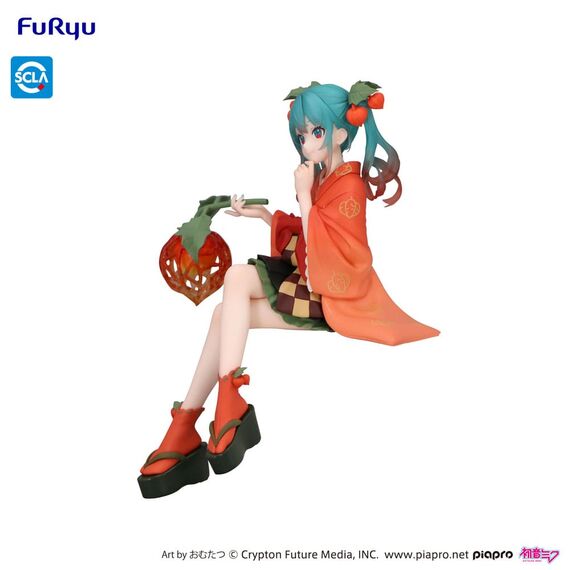 Figurka Hatsune Miku (Flower Fairy Winter Cherry) Noodle Stopper- Zdjęcie 3