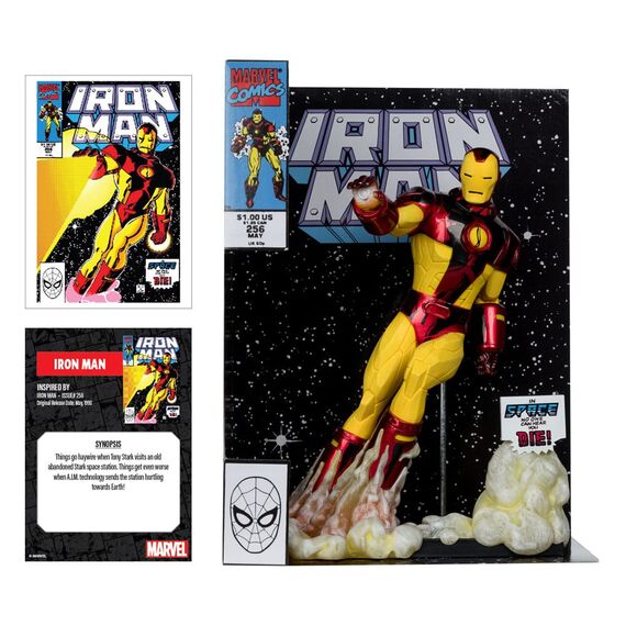 Figurka z komiksem Marvel 1/6 - Iron Man (Iron Man #256)- Zdjęcie 6