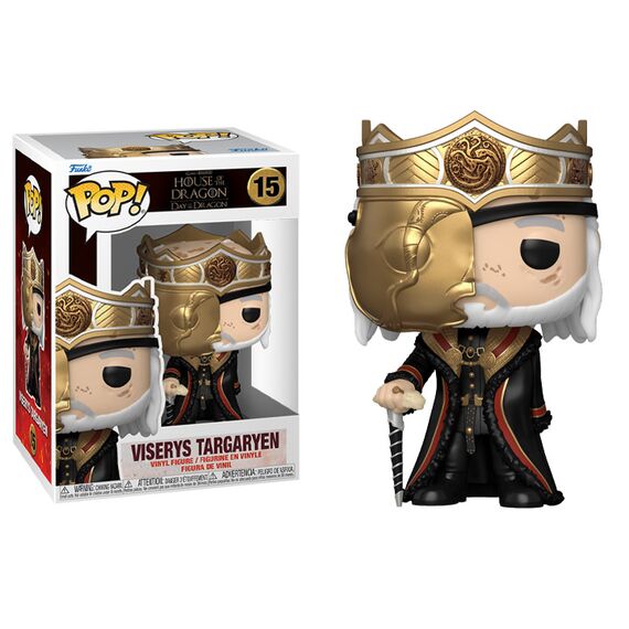 Figurka House of the Dragon / Ród Smoka POP! - Viserys Targaryen (w masce)