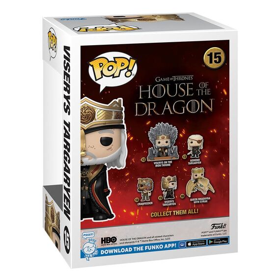Figurka House of the Dragon / Ród Smoka POP! - Viserys Targaryen (w masce)- Zdjęcie 2