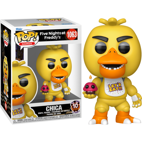 Figurka Five Nights at Freddy's (10th Anniversary) POP! - Chica (1063)
