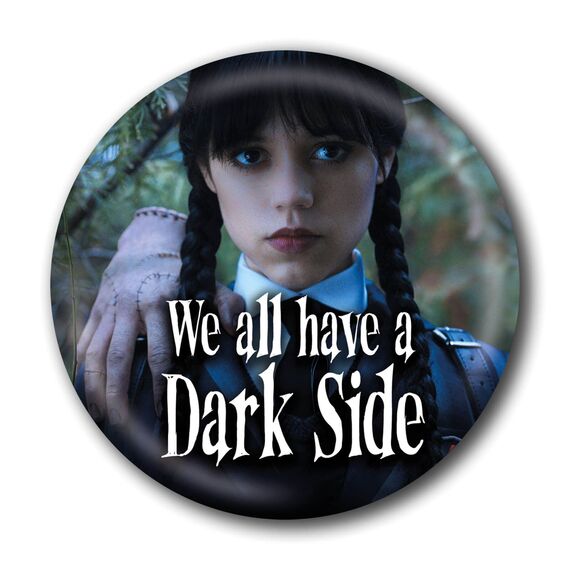 Przypinka Wednesday - Dark Side