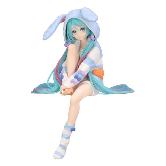 Figurka Hatsune Miku (Rabbit Ear Hood Pajama Blue Color Ver.) Noodle Stopper
