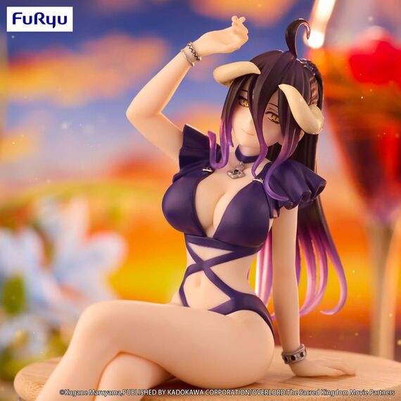 Figurka Overlord Noodle Stopper - Albedo (Swimsuit Dark Purple Color Ver.)- Zdjęcie 9