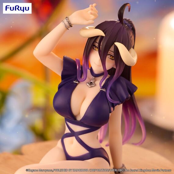 Figurka Overlord Noodle Stopper - Albedo (Swimsuit Dark Purple Color Ver.)- Zdjęcie 10