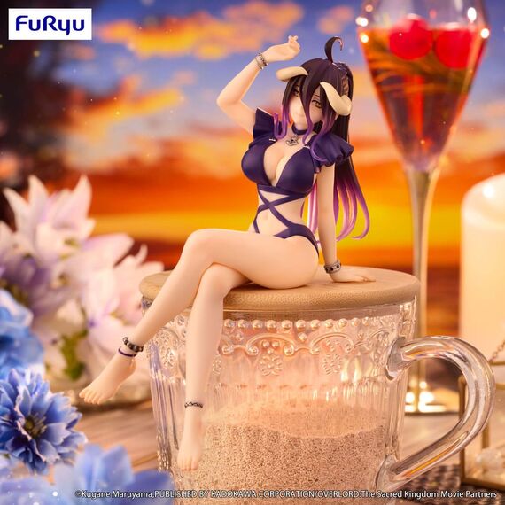 Figurka Overlord Noodle Stopper - Albedo (Swimsuit Dark Purple Color Ver.)- Zdjęcie 6