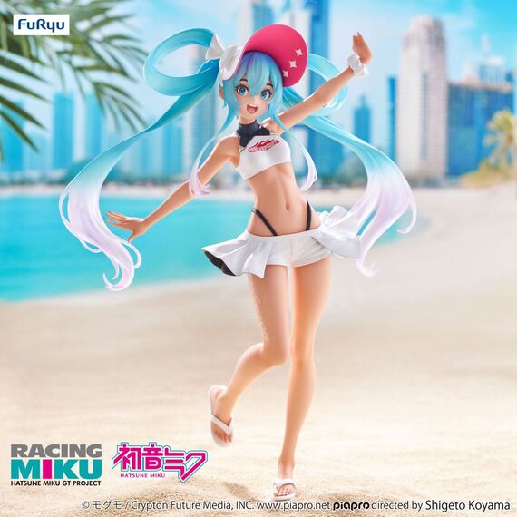 Figurka Hatsune Miku GT Project Trio-Try-iT - Racing Miku (2024 Summer Holiday Ver.)- Zdjęcie 10