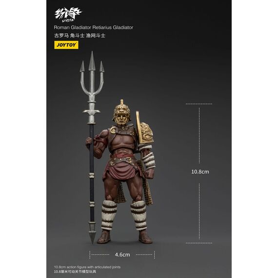 Figurka Strife 1/18 - Roman Gladiator Retiarius Gladiator- Zdjęcie 6