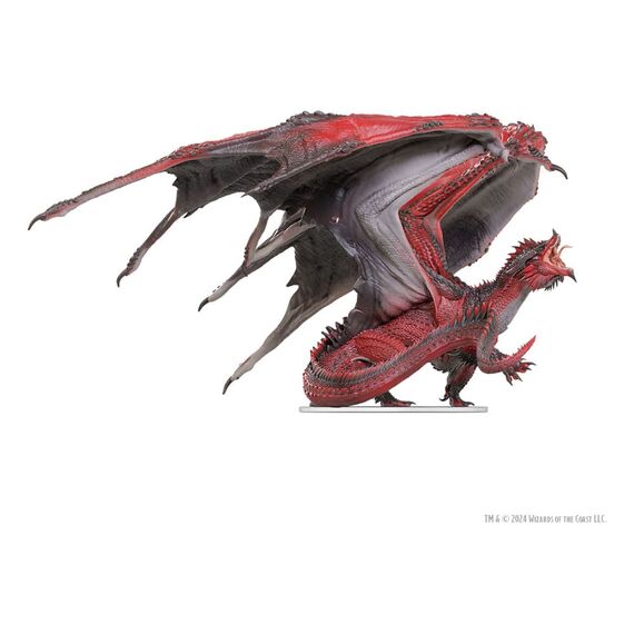 Figurka D&D Icons of the Realms - Adult Red Dragon Tyrant- Zdjęcie 6