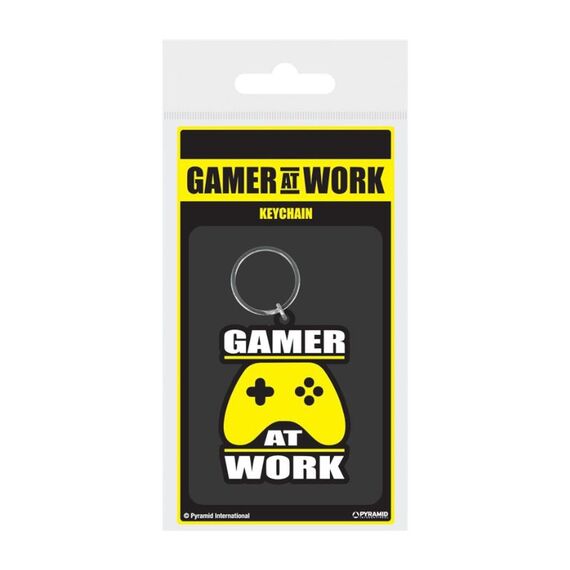 Brelok gumowy Gamer at Work