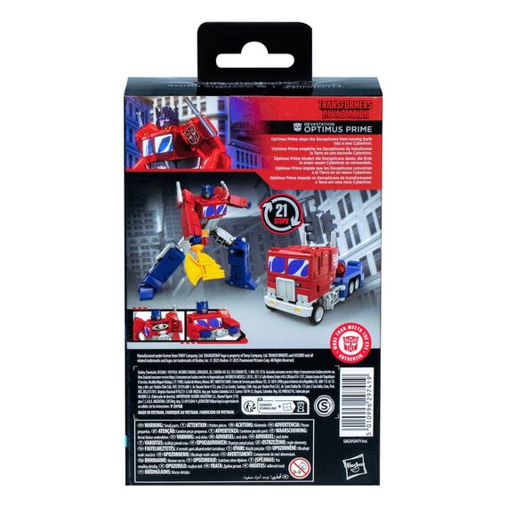 Figurka Transformers: Devastation Studio Series Deluxe Class - Optimus Prime- Zdjęcie 5