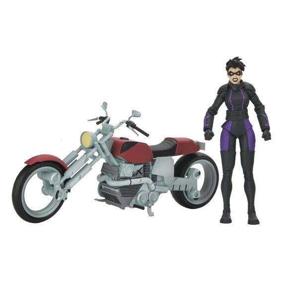 Figurka z pojazdem TMNT: The Last Ronin Lost Years - Casey Marie with Motorcycle