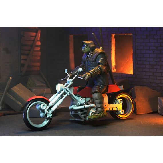 Figurka z pojazdem TMNT: The Last Ronin Lost Years - Casey Marie with Motorcycle- Zdjęcie 8