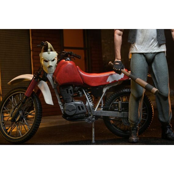 Figurka z pojazdem Teenage Mutant Ninja Turtles (1990) - Casey Jones with Dirt Bike- Zdjęcie 6