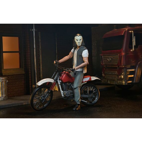 Figurka z pojazdem Teenage Mutant Ninja Turtles (1990) - Casey Jones with Dirt Bike- Zdjęcie 8