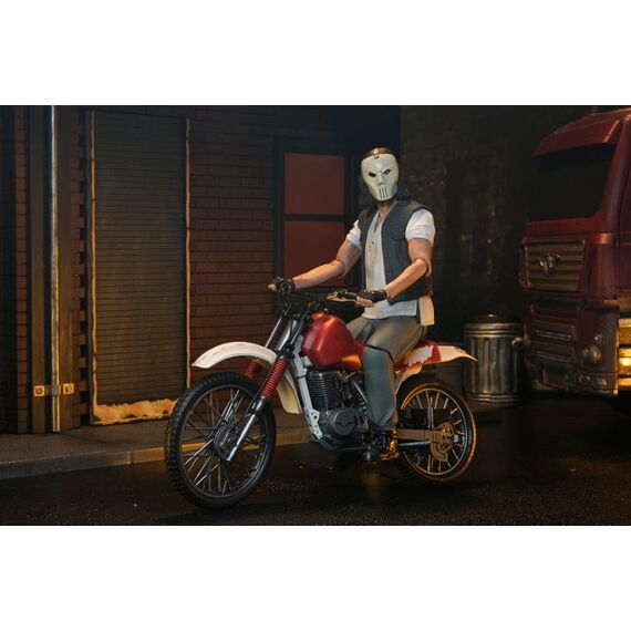 Figurka z pojazdem Teenage Mutant Ninja Turtles (1990) - Casey Jones with Dirt Bike- Zdjęcie 9