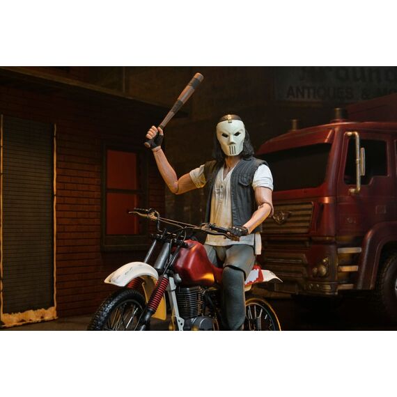 Figurka z pojazdem Teenage Mutant Ninja Turtles (1990) - Casey Jones with Dirt Bike- Zdjęcie 11