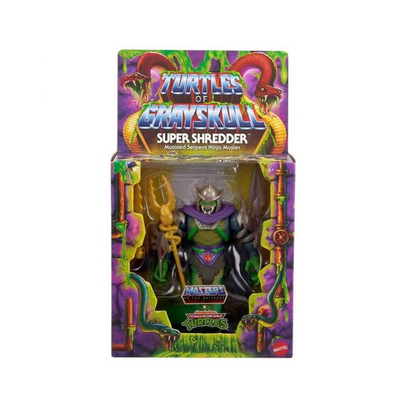 Figurka MOTU x TMNT: Turtles of Grayskull Deluxe - Super Shredder- Zdjęcie 2