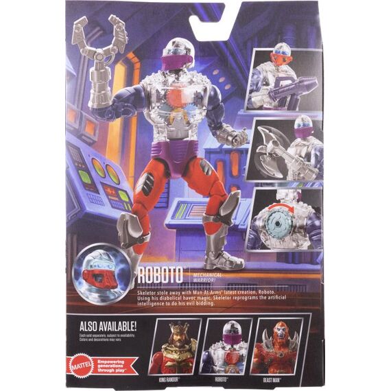 Figurka Masters of the Universe: New Eternia Masterverse - Roboto- Zdjęcie 4