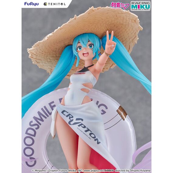 Figurka Hatsune Miku GT Project Tenitol - Racing Miku 2024 (Tropical Ver.)- Zdjęcie 6
