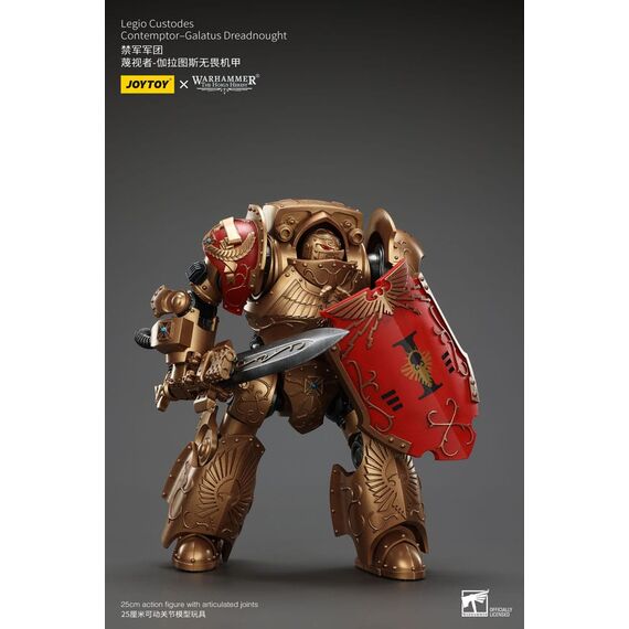 Figurka Warhammer Herezja Horusa 1/18  - Legio Custodes Contemptor-Galatus Dreadnought- Zdjęcie 2