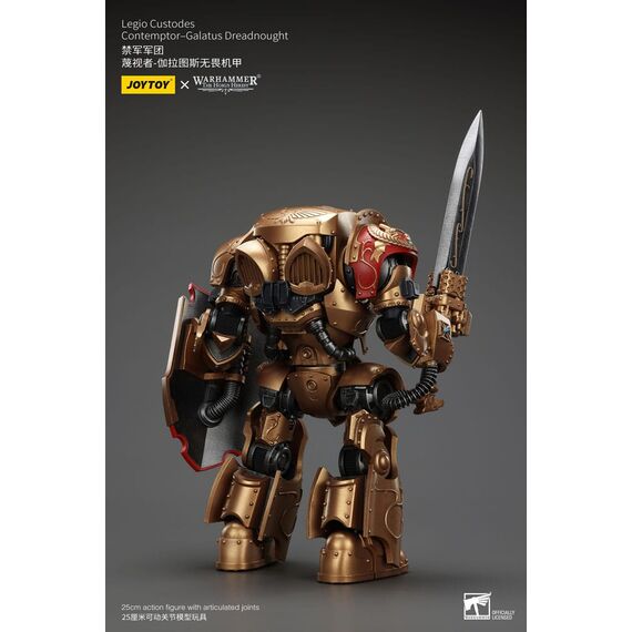 Figurka Warhammer Herezja Horusa 1/18  - Legio Custodes Contemptor-Galatus Dreadnought- Zdjęcie 4