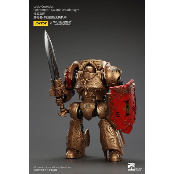 Figurka Warhammer Herezja Horusa 1/18  - Legio Custodes Contemptor-Galatus Dreadnought- Zdjęcie 5