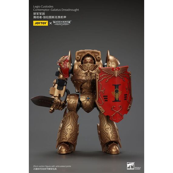 Figurka Warhammer Herezja Horusa 1/18  - Legio Custodes Contemptor-Galatus Dreadnought- Zdjęcie 6