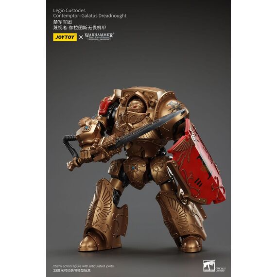 Figurka Warhammer Herezja Horusa 1/18  - Legio Custodes Contemptor-Galatus Dreadnought- Zdjęcie 7