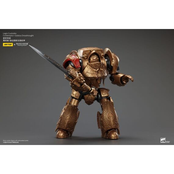 Figurka Warhammer Herezja Horusa 1/18  - Legio Custodes Contemptor-Galatus Dreadnought- Zdjęcie 8