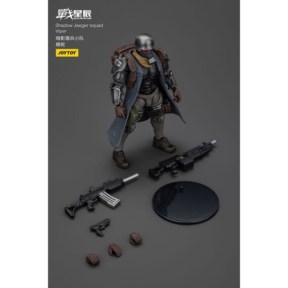 Figurka Battle For the Stars 1/18 - Shadow Jaeger Squad Viper- Zdjęcie 9