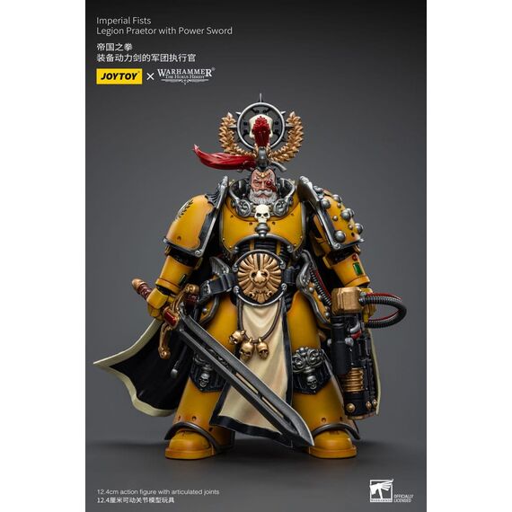 Figurka Warhammer The Horus Heresy / Herezja Horusa 1/18 - Imperial Fists Legion Praetor with Power Sword- Zdjęcie 2