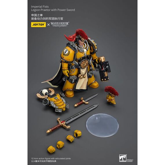 Figurka Warhammer The Horus Heresy / Herezja Horusa 1/18 - Imperial Fists Legion Praetor with Power Sword- Zdjęcie 7