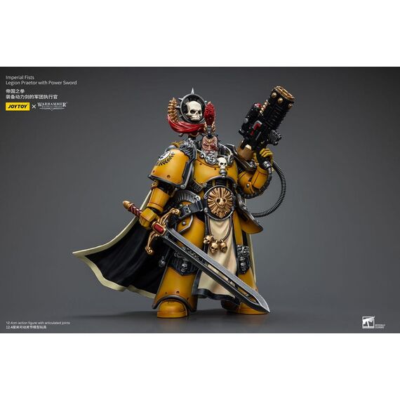 Figurka Warhammer The Horus Heresy / Herezja Horusa 1/18 - Imperial Fists Legion Praetor with Power Sword- Zdjęcie 4