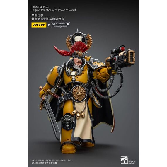 Figurka Warhammer The Horus Heresy / Herezja Horusa 1/18 - Imperial Fists Legion Praetor with Power Sword- Zdjęcie 5
