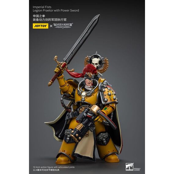 Figurka Warhammer The Horus Heresy / Herezja Horusa 1/18 - Imperial Fists Legion Praetor with Power Sword- Zdjęcie 6
