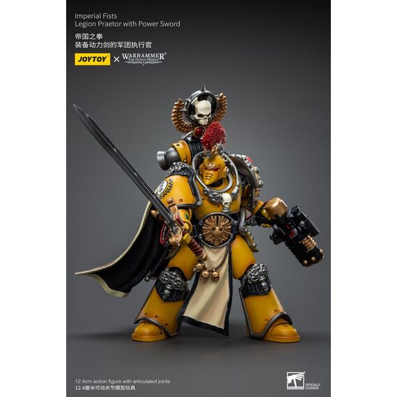 Figurka Warhammer The Horus Heresy / Herezja Horusa 1/18 - Imperial Fists Legion Praetor with Power Sword- Zdjęcie 8
