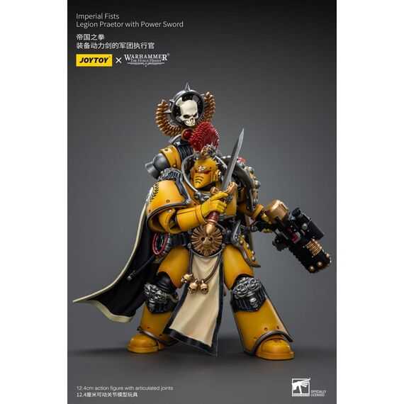 Figurka Warhammer The Horus Heresy / Herezja Horusa 1/18 - Imperial Fists Legion Praetor with Power Sword- Zdjęcie 9