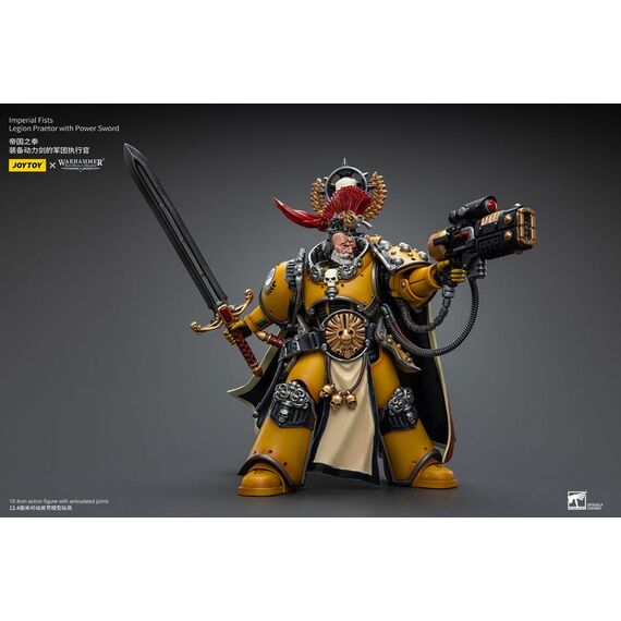 Figurka Warhammer The Horus Heresy / Herezja Horusa 1/18 - Imperial Fists Legion Praetor with Power Sword- Zdjęcie 10