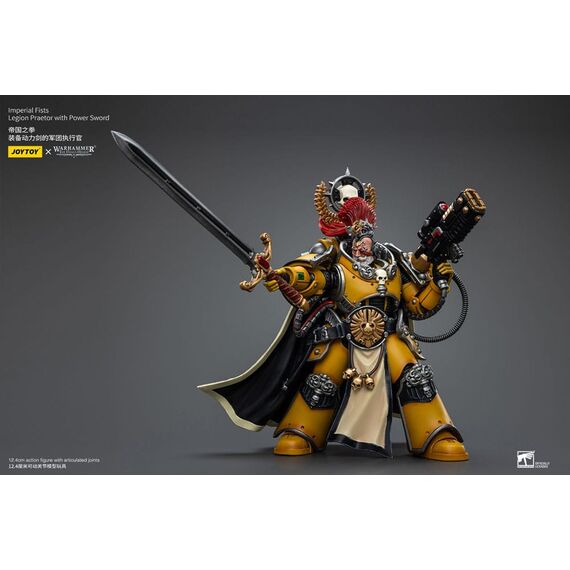 Figurka Warhammer The Horus Heresy / Herezja Horusa 1/18 - Imperial Fists Legion Praetor with Power Sword- Zdjęcie 11