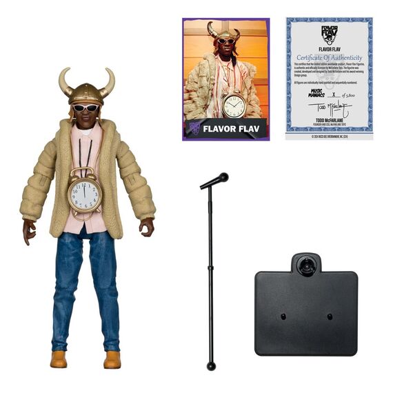 Figurka Music Maniacs (Hip Hop) - Flavor Flav- Zdjęcie 6