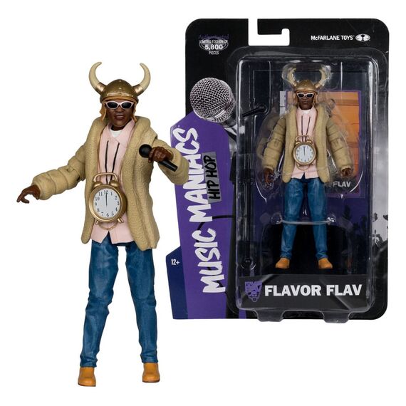Figurka Music Maniacs (Hip Hop) - Flavor Flav