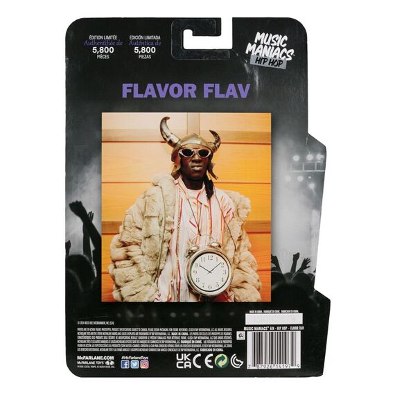 Figurka Music Maniacs (Hip Hop) - Flavor Flav- Zdjęcie 8