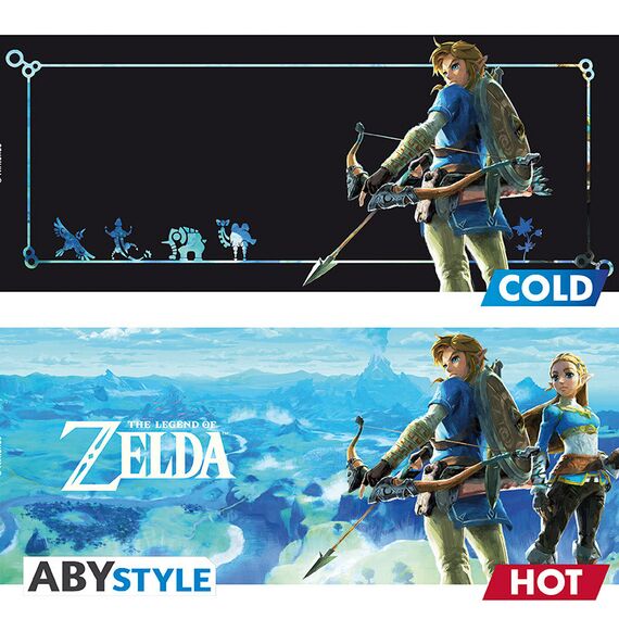 Duży kubek zmieniający kolor The Legend of Zelda - Breath of the Wild (460 ml)- Zdjęcie 3
