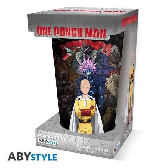 Duża szklanka One Punch Man - One against All (400 ml)- Zdjęcie 4