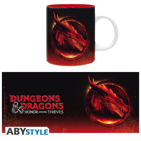 Kubek Dungeons & Dragons: Złodziejski honor - Logo (320 ml)- Zdjęcie 4