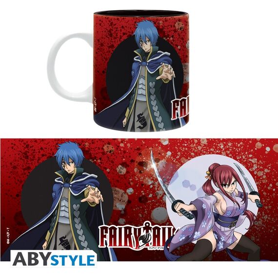 Kubek Fairy Tail - Erza & Jellal (320 ml)- Zdjęcie 2