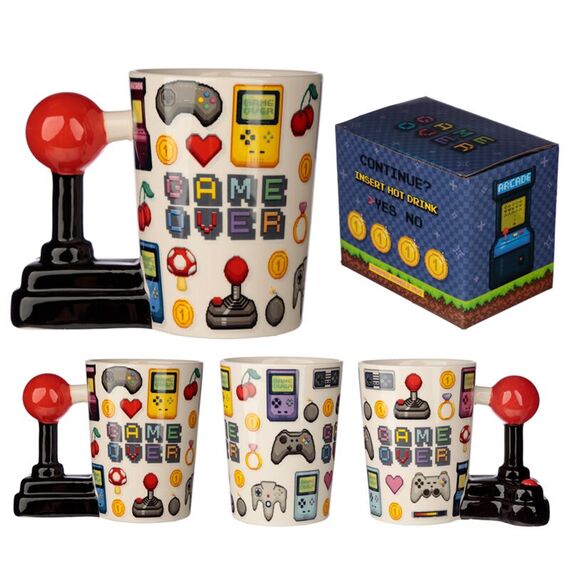 Kubek dla gracza - Game Over Joystick (400ml)- Zdjęcie 5