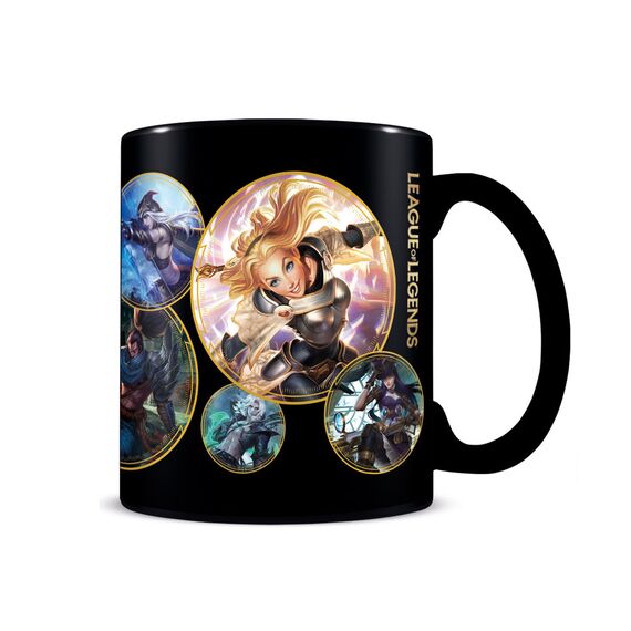 Kubek zmieniający kolor League of Legends (315 ml)
