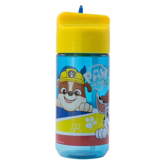 Butelka plastikowa ze słomką Psi Patrol - Pup Power (430 ml)- Zdjęcie 2